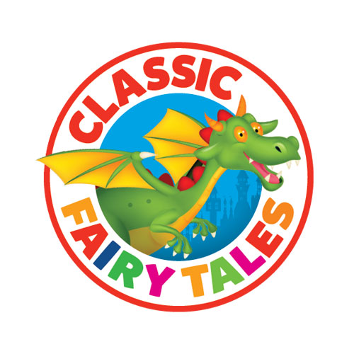 Classic Fairy Tales Collection Logo – EuroGraphics Kids Jigsaw Puzzle Series Dragon Badge