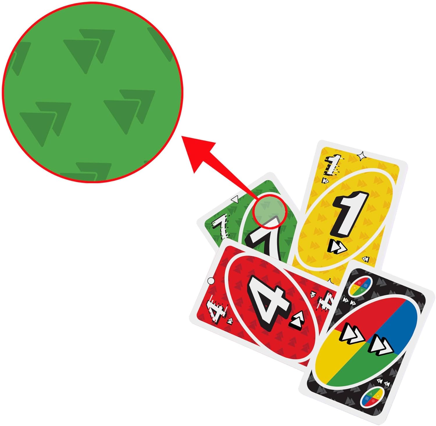 Mattel UNO Add-On Cards multiple colors